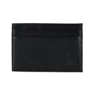 Polo Ralph Lauren Pebbled Card Case with Money Clip